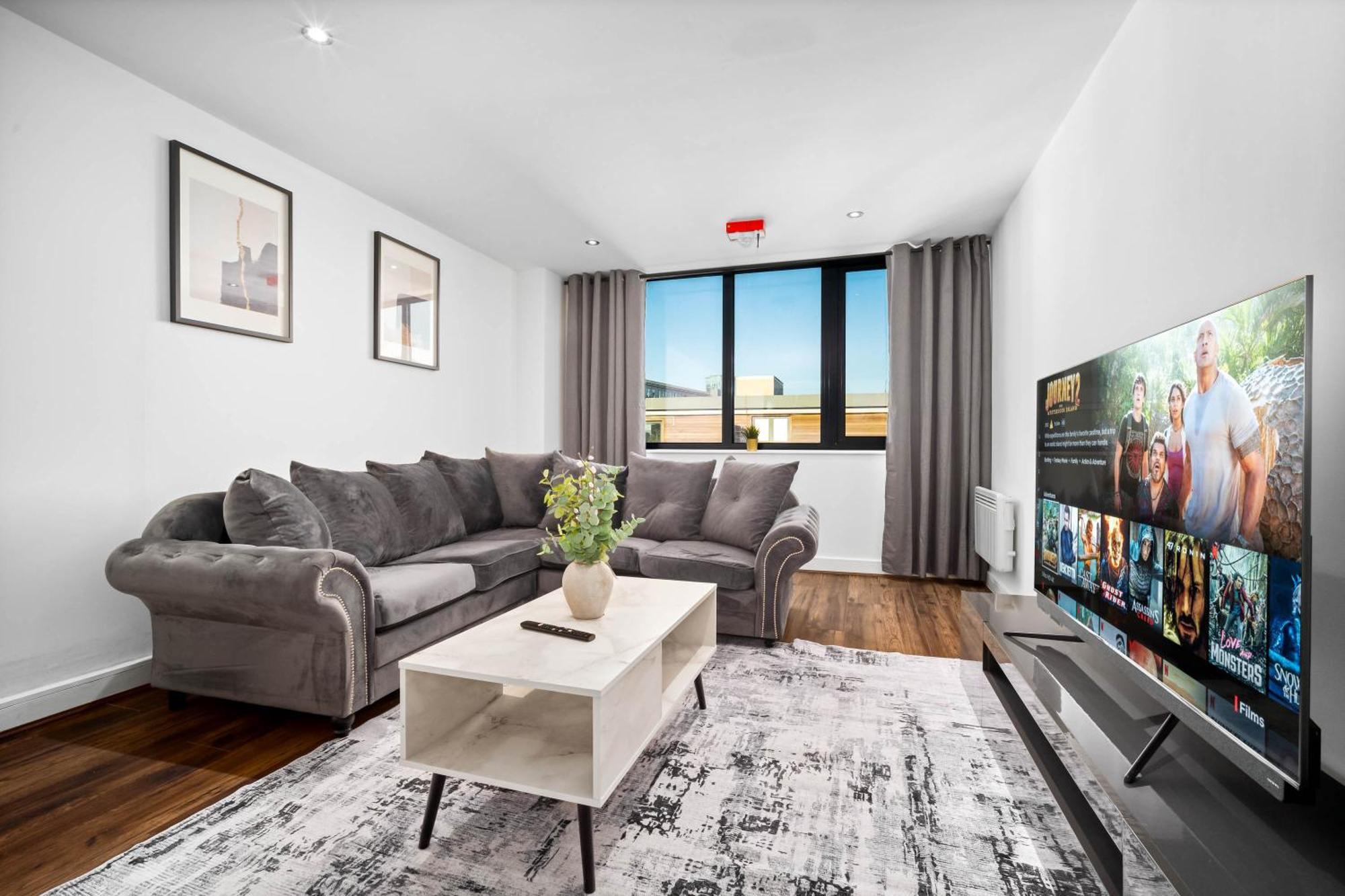 Luxury 2 Bedroom - Centre - Free Netflix 404r Apartment Birmingham